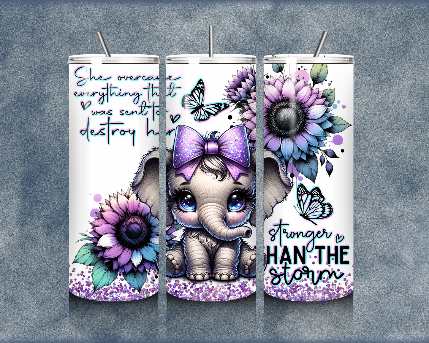 Cute Animal Affirmation 20oz Sublimation Tumbler