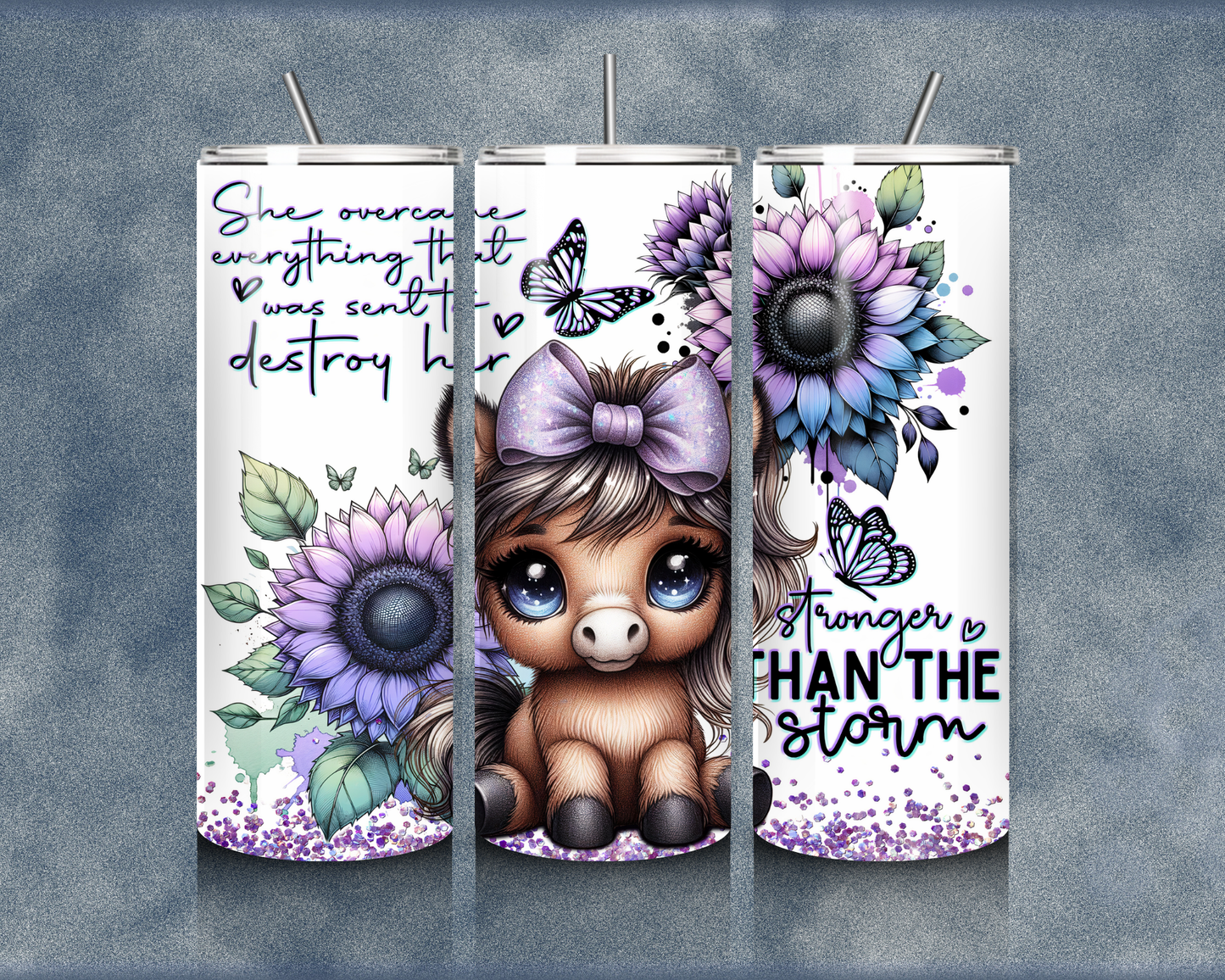 Cute Animal Affirmation 20oz Sublimation Tumbler