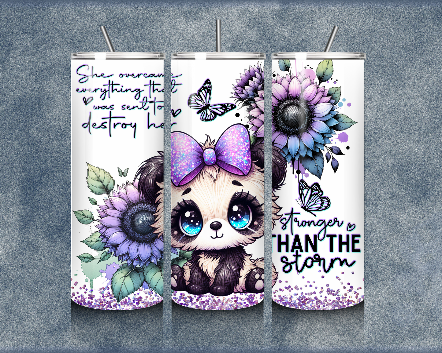 Cute Animal Affirmation 20oz Sublimation Tumbler