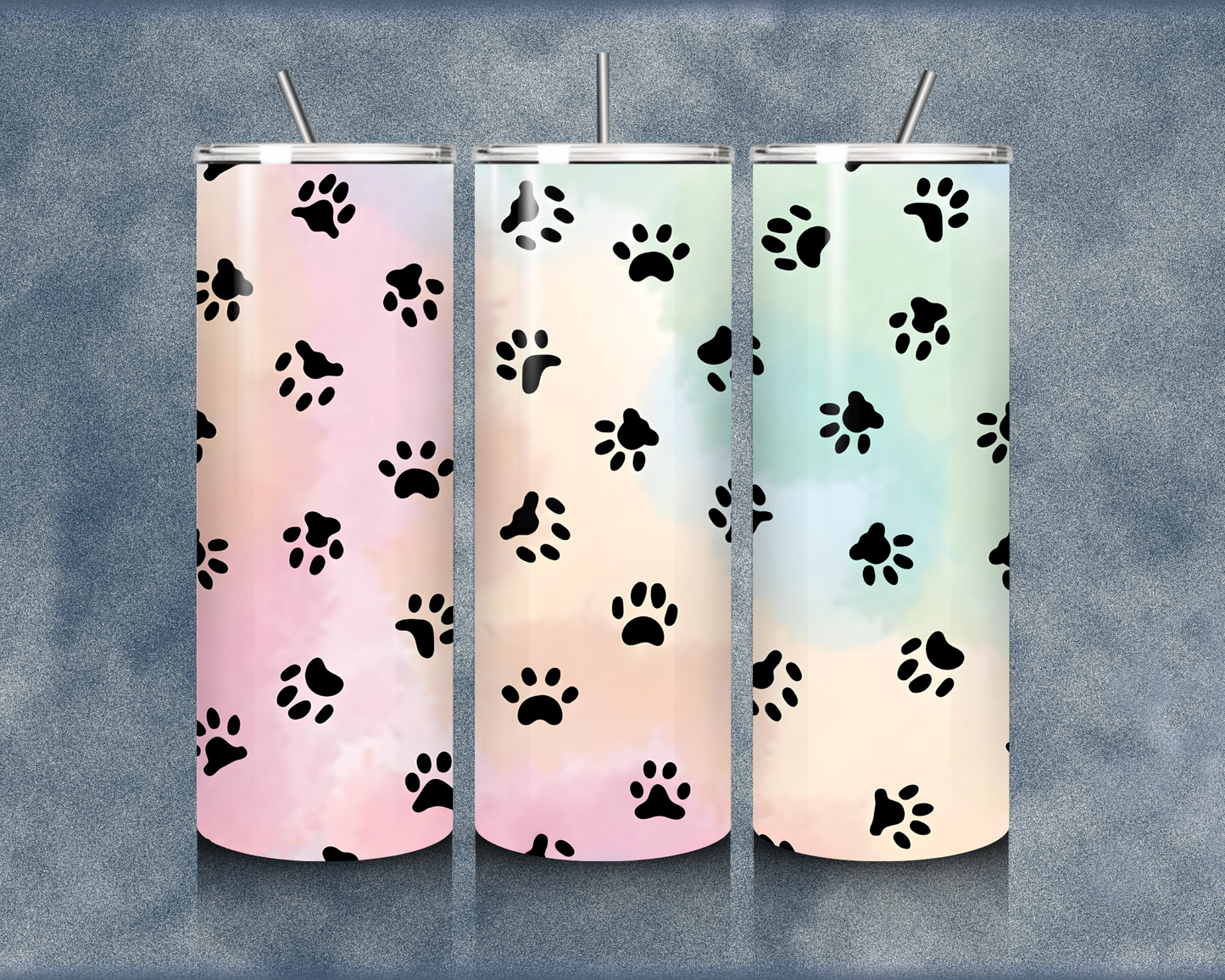 Paw Print 20oz Sublimation Tumbler