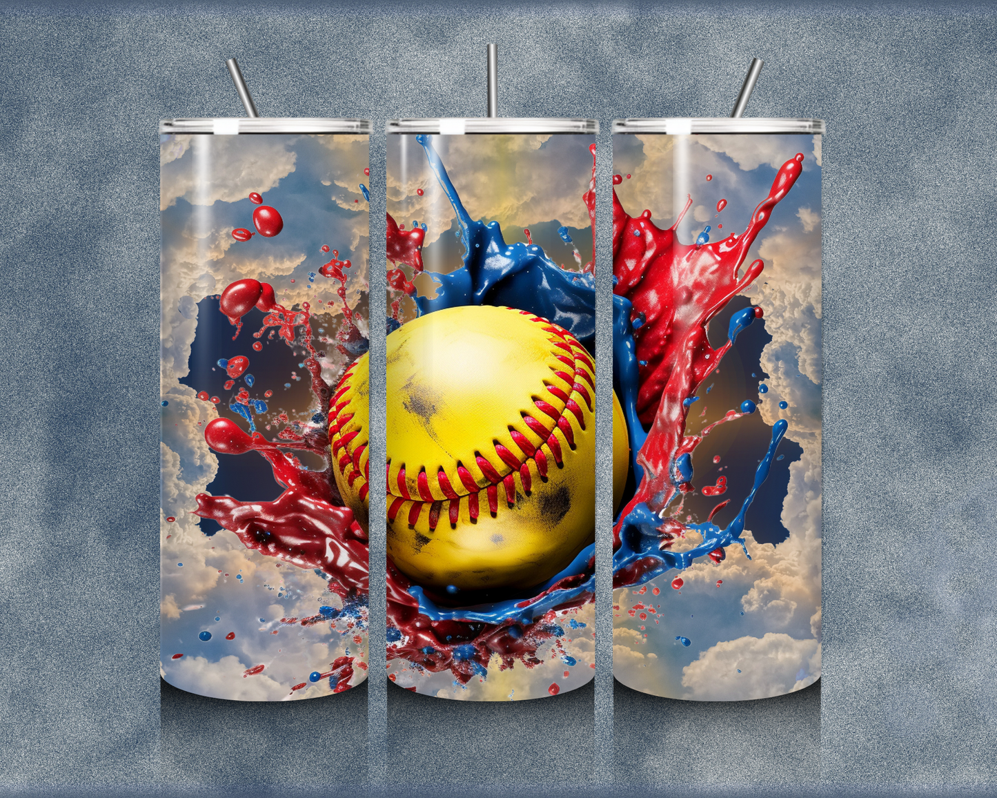 Baseball 20oz Sublimation Tumbler