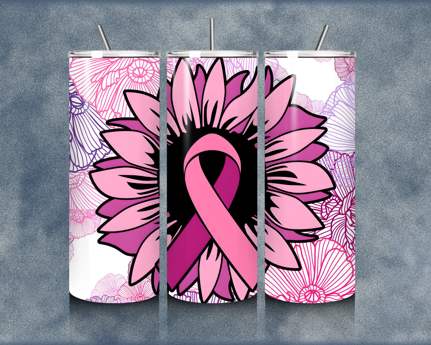 Cancer Awareness 20oz Sublimation Tumbler