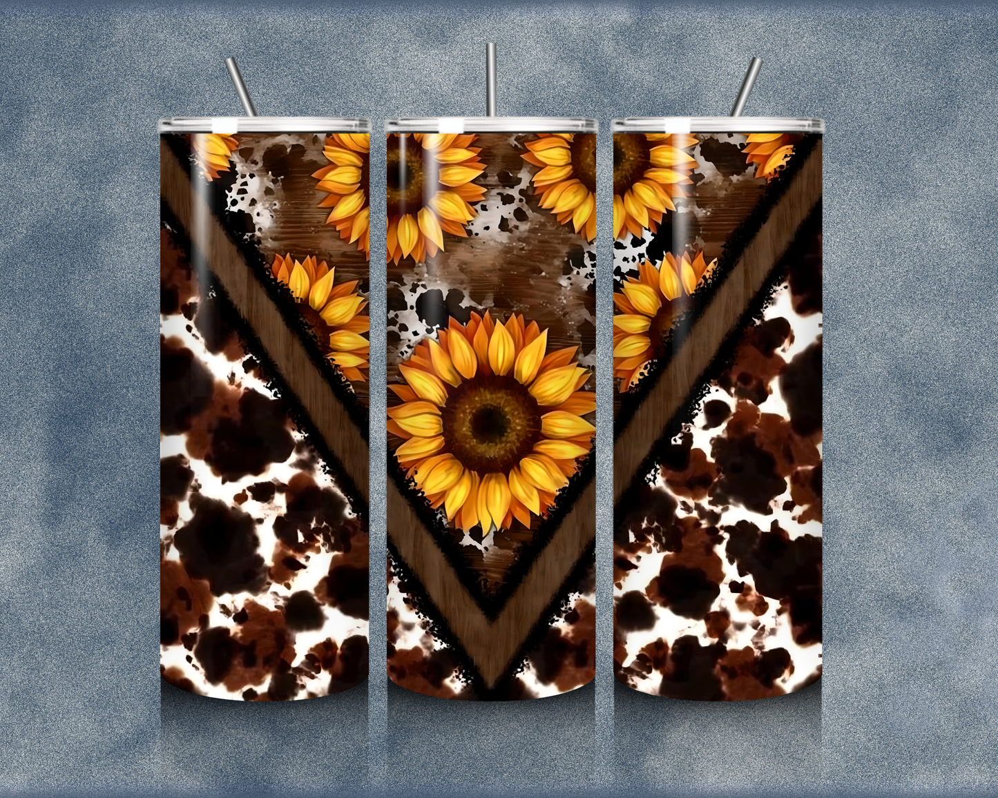 Cowhide 20oz Sublimation Tumbler