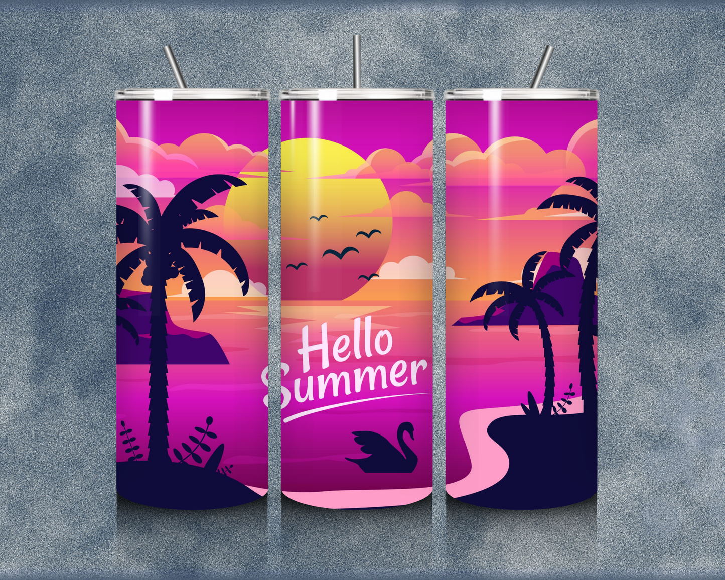 ✨ Summer Vibes Sublimation Tumblers✨