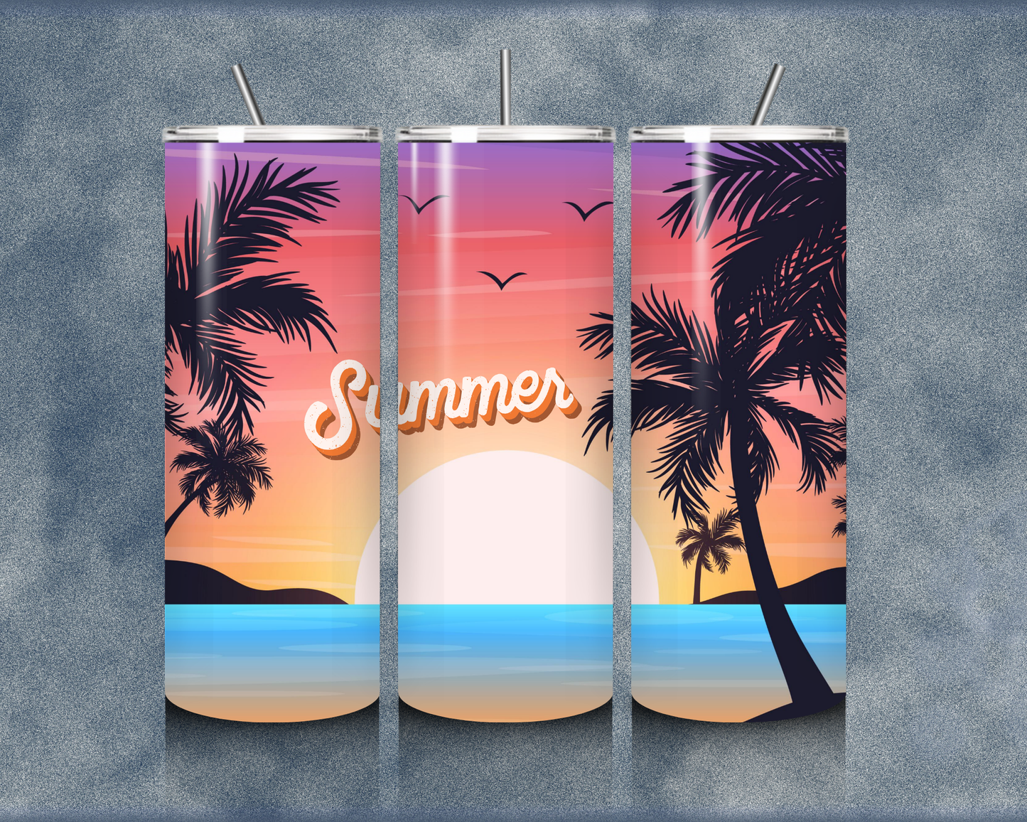 ✨ Summer Vibes Sublimation Tumblers✨