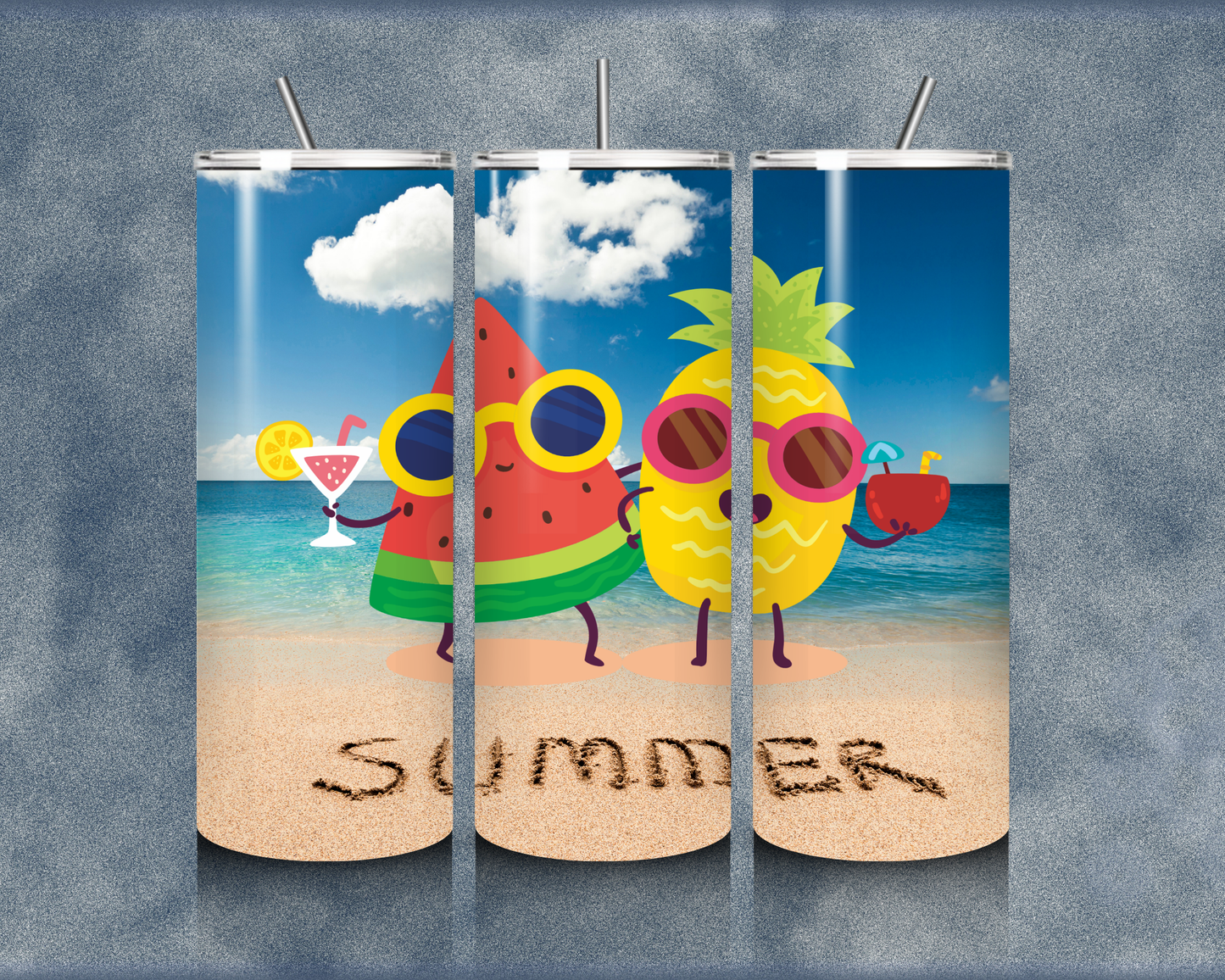 ✨ Summer Vibes Sublimation Tumblers✨