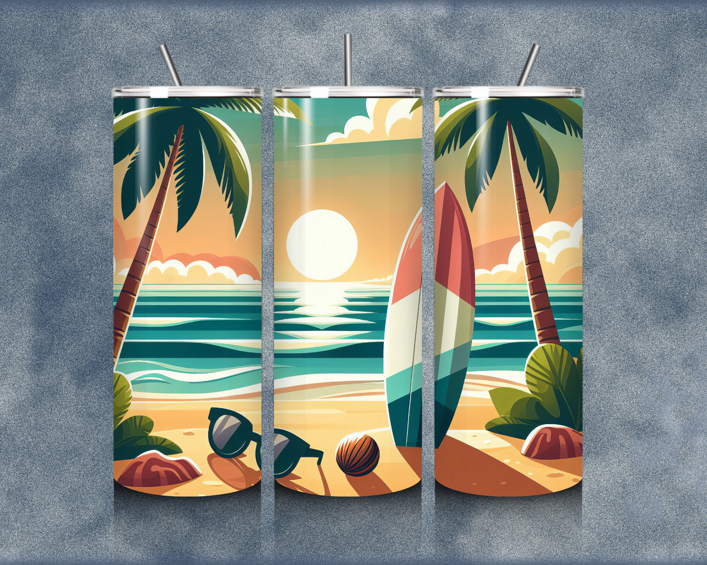 ✨ Summer Vibes Sublimation Tumblers✨
