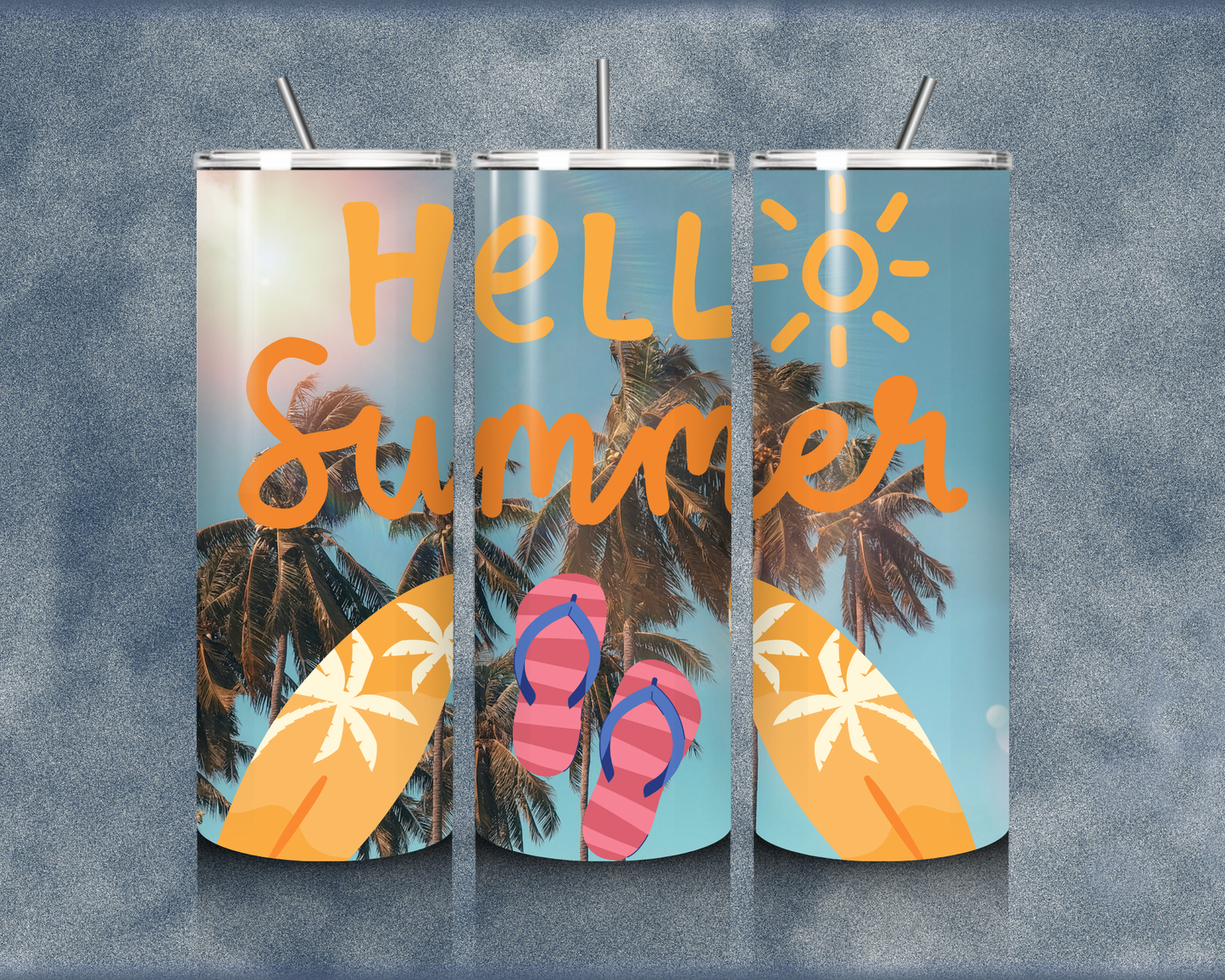 ✨ Summer Vibes Sublimation Tumblers✨