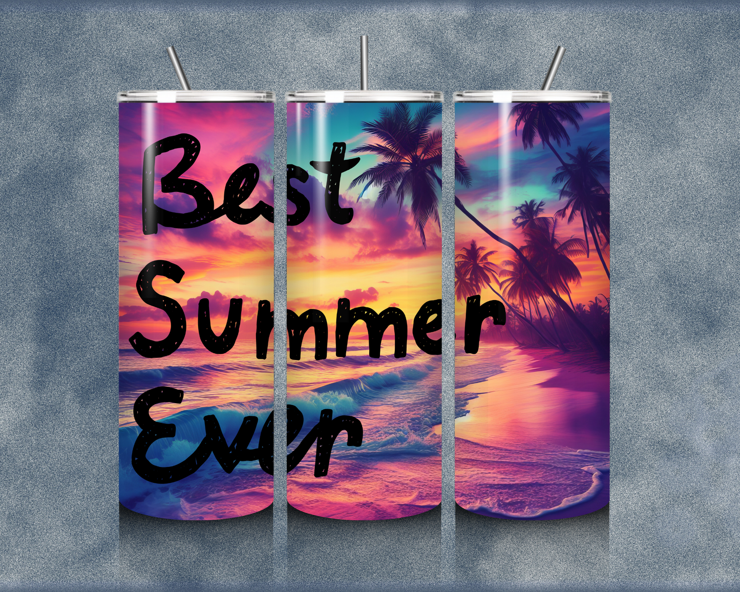 ✨ Summer Vibes Sublimation Tumblers✨