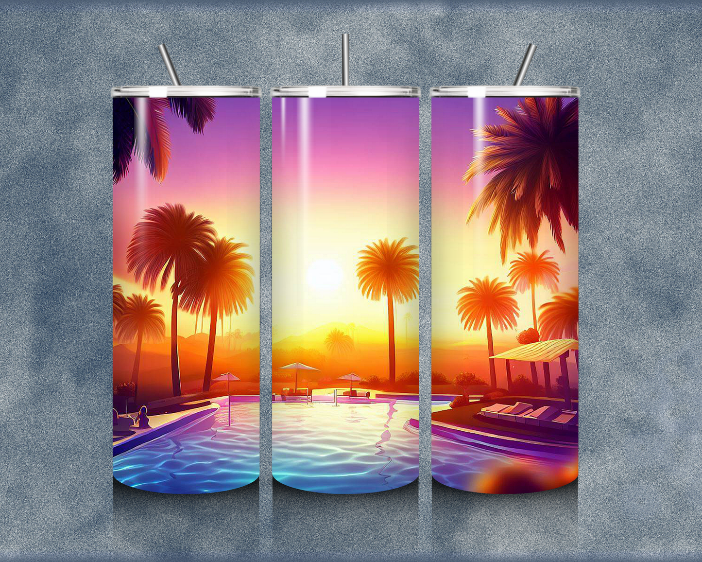 ✨ Summer Vibes Sublimation Tumblers✨