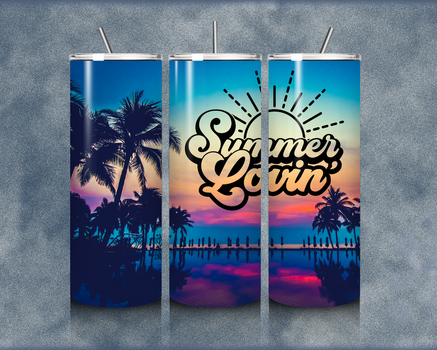 ✨ Summer Vibes Sublimation Tumblers✨