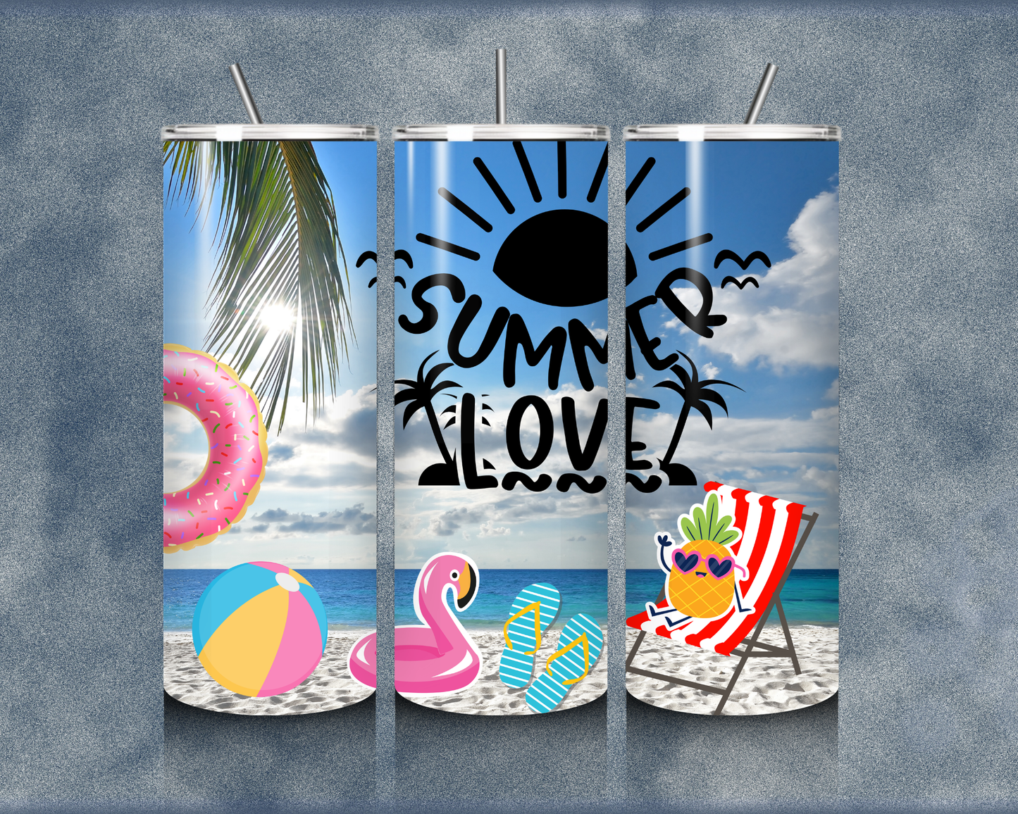 ✨ Summer Vibes Sublimation Tumblers✨