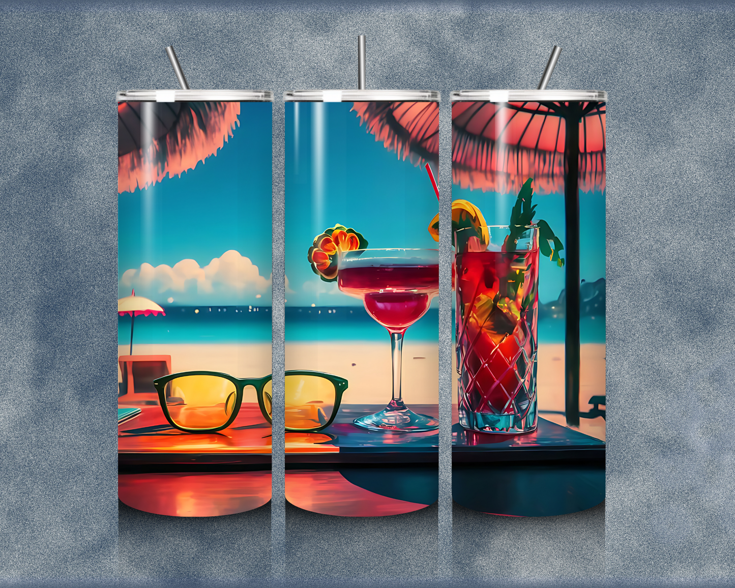 ✨ Summer Vibes Sublimation Tumblers✨