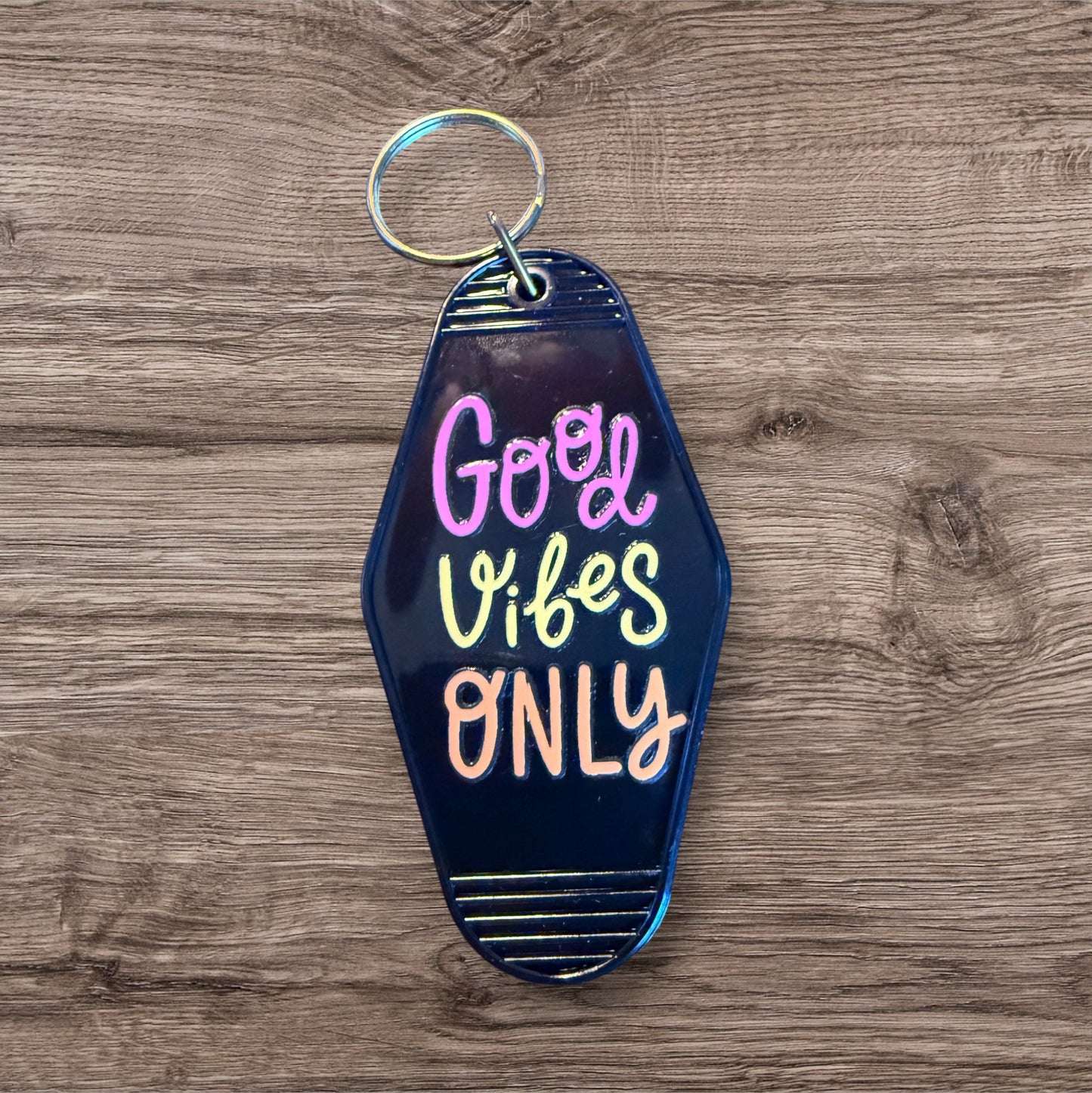 Black Hotel Keychains