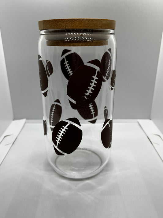 Football Glass Can