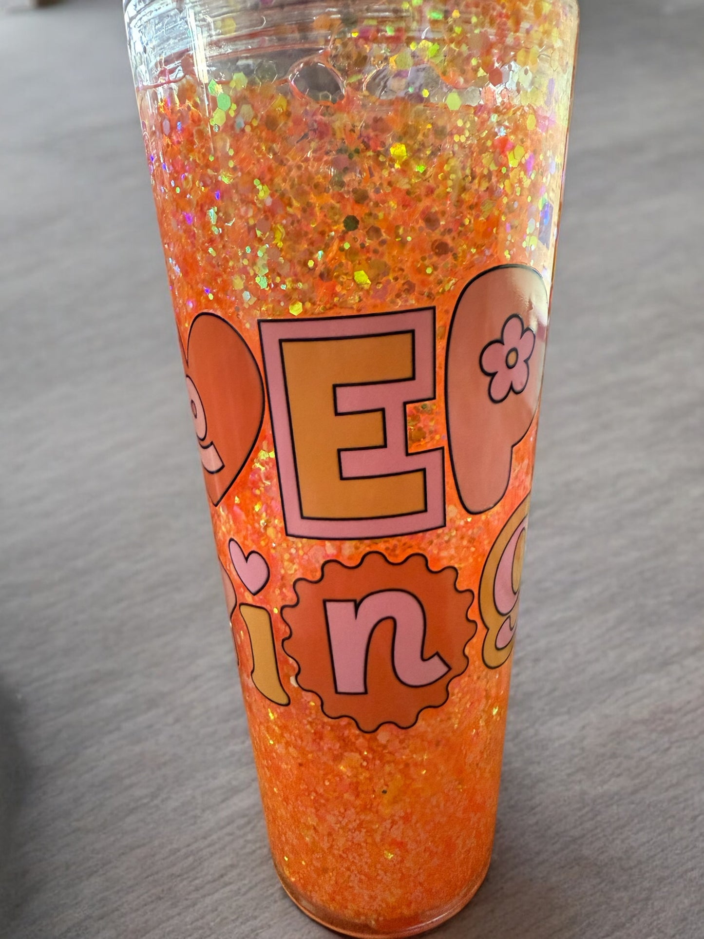 24oz Snow Globe Cup