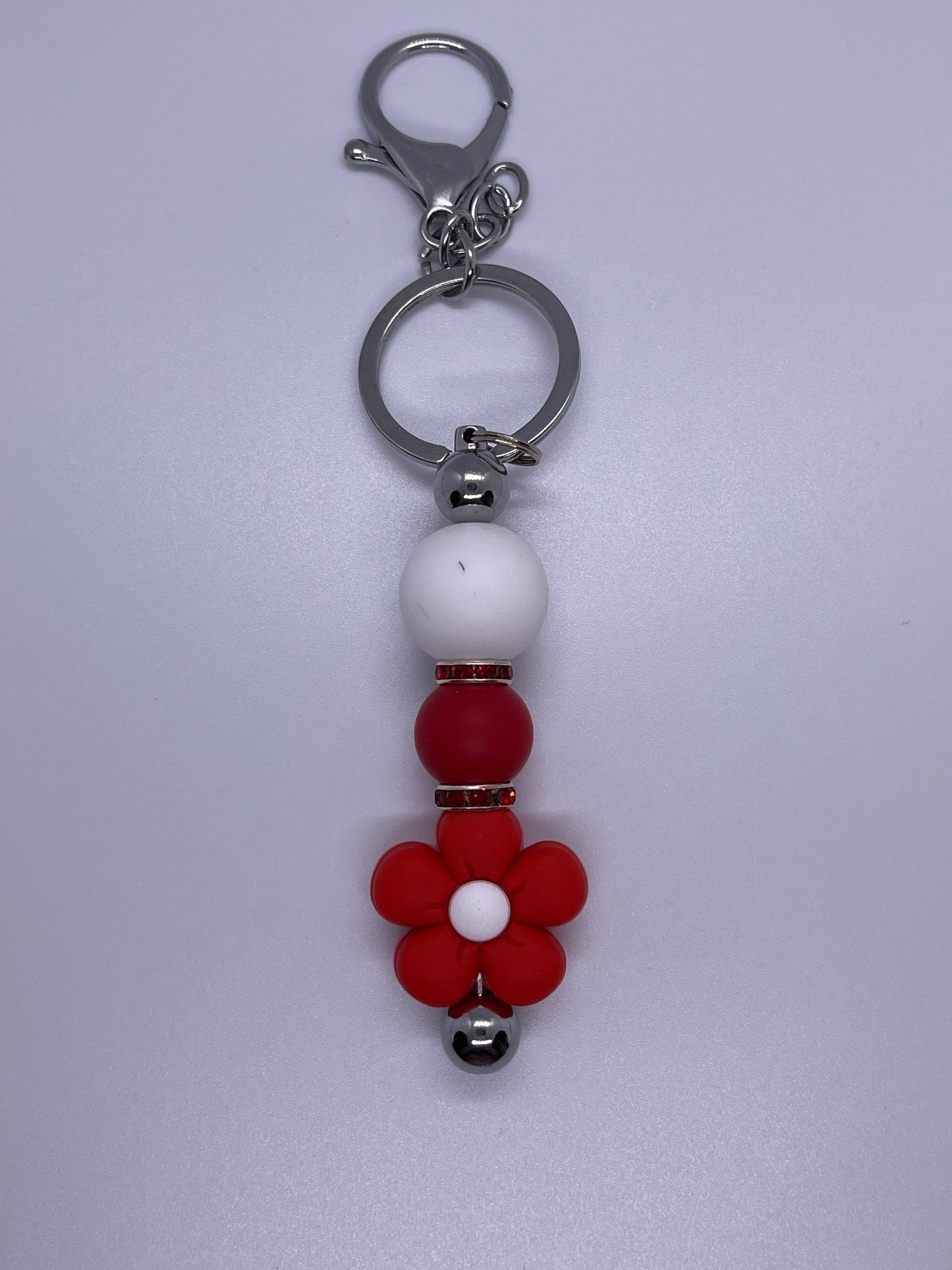 Beaded Bar Keychain