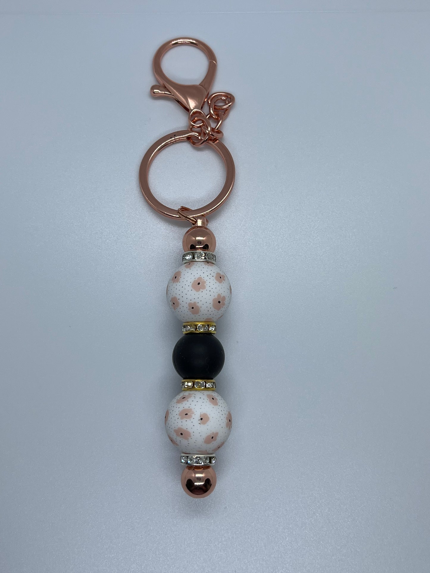 Beaded Bar Keychain