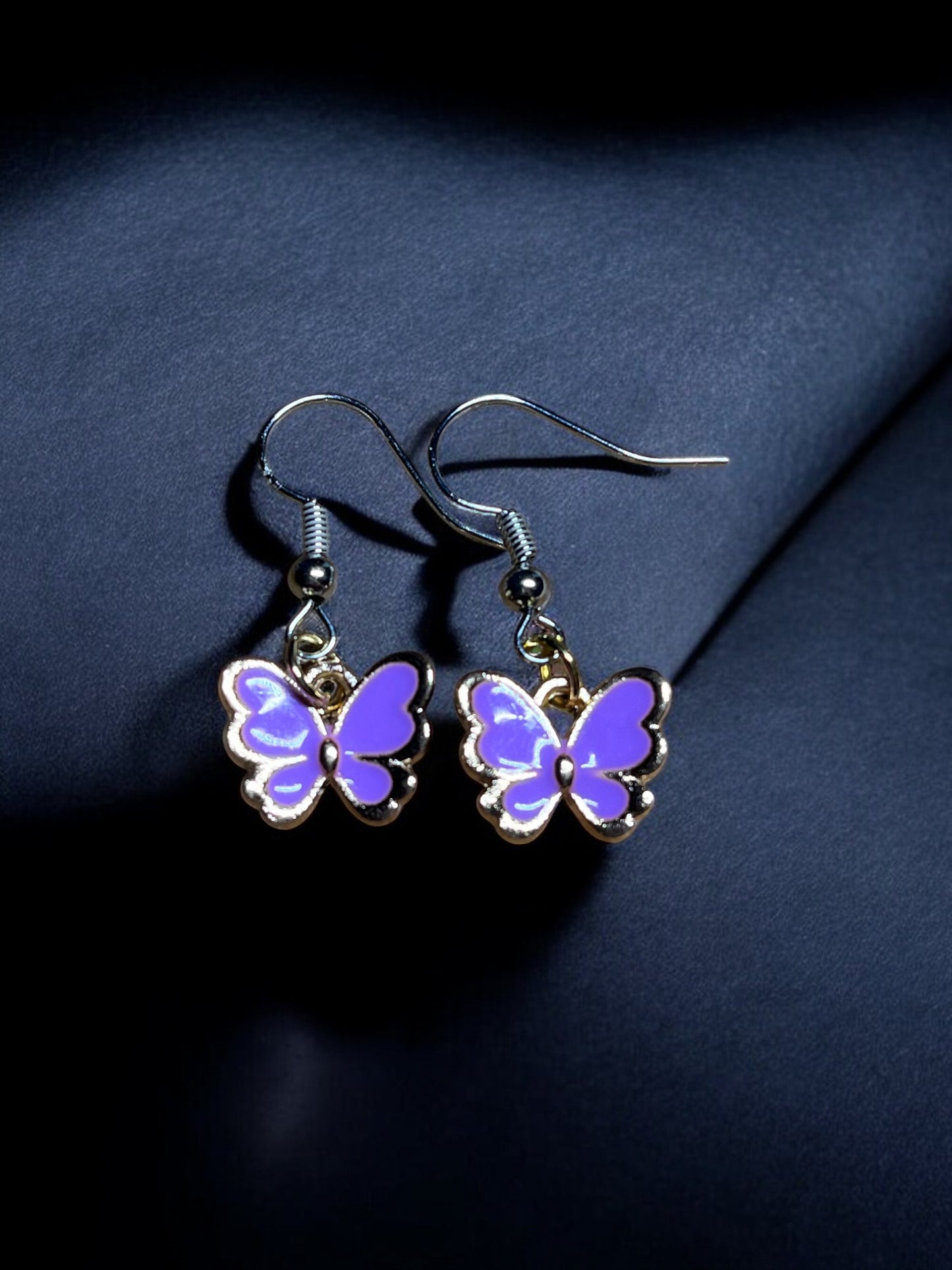 Pendientes de mariposa