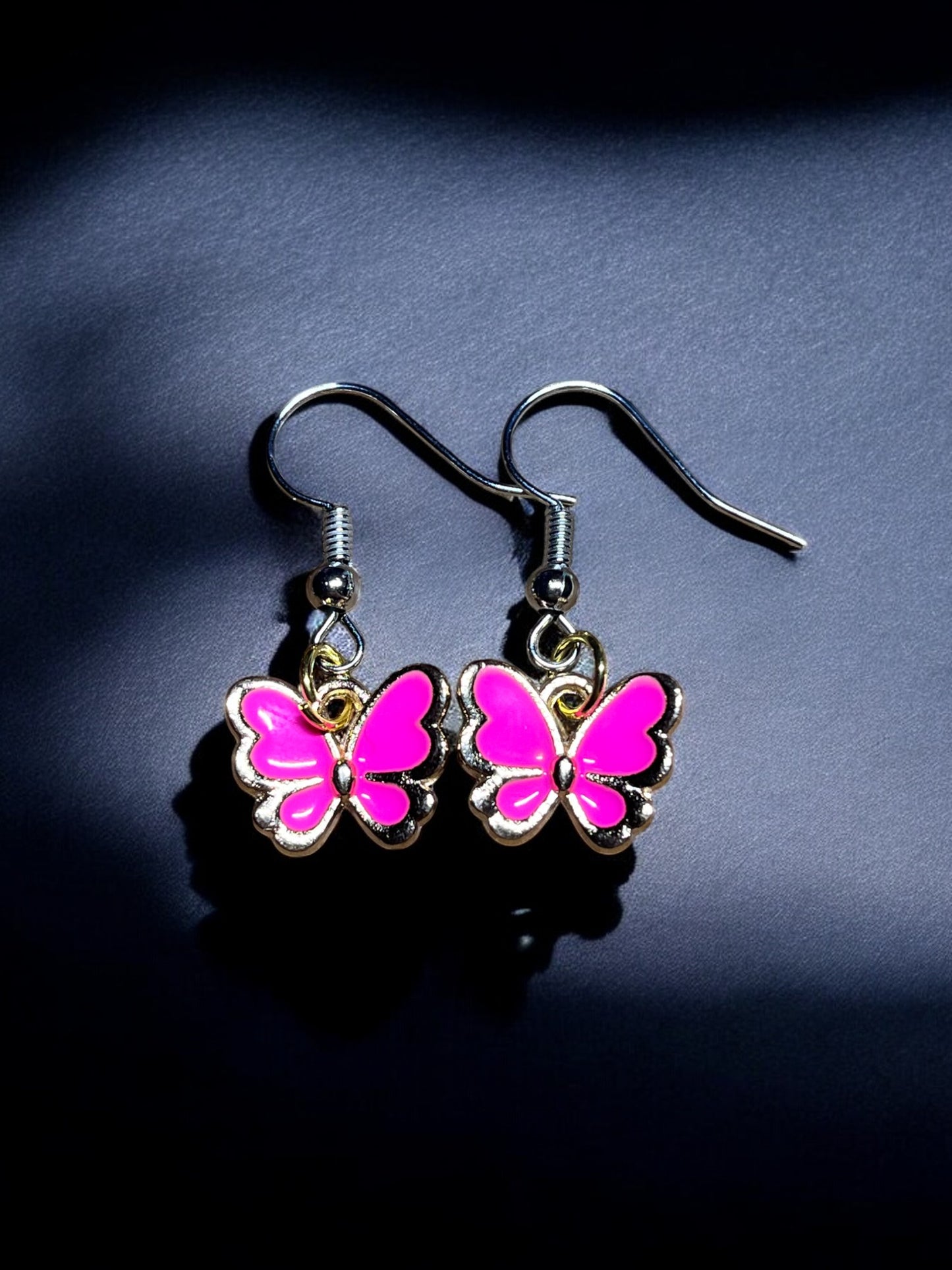 Pendientes de mariposa