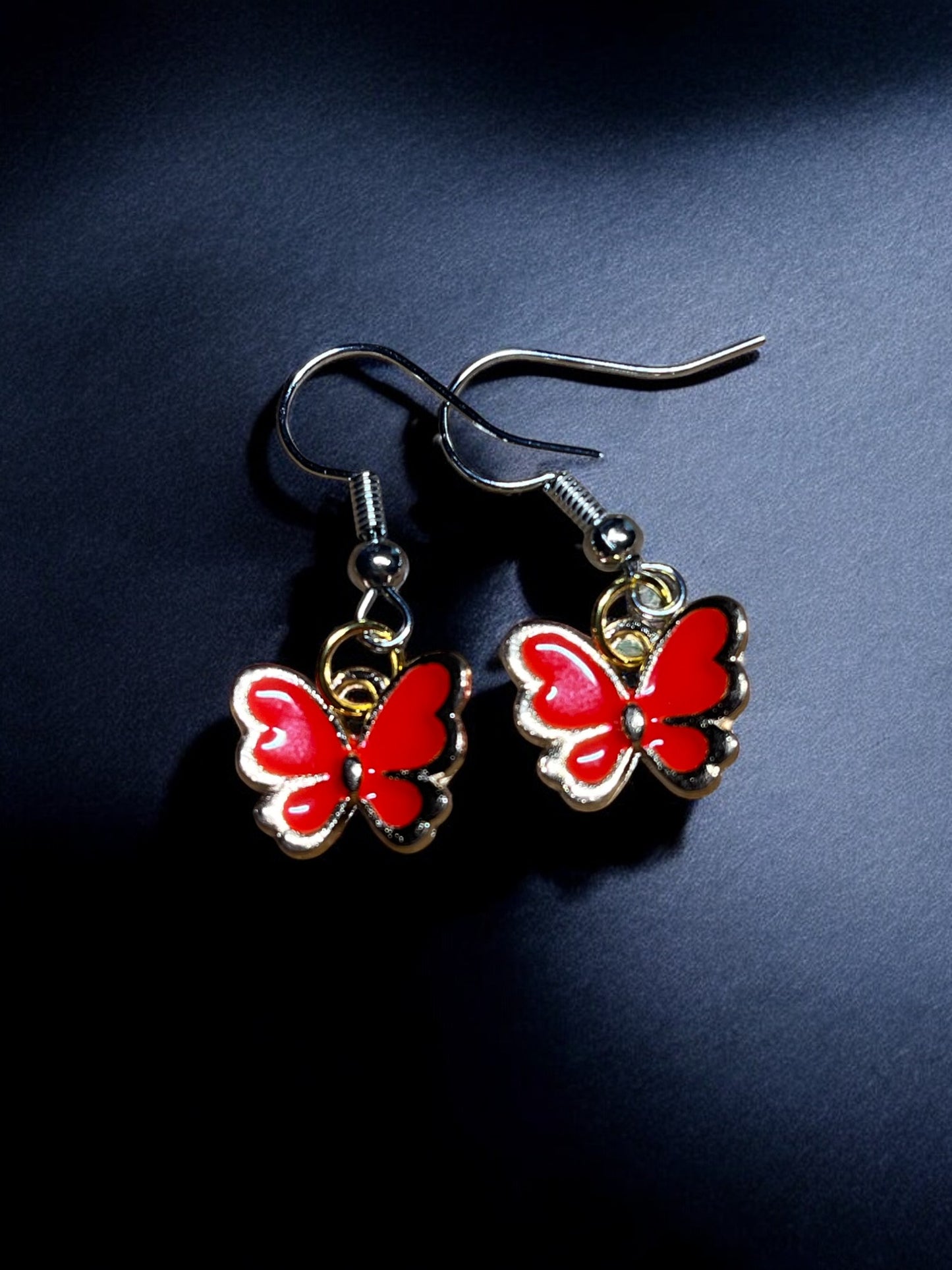 Pendientes de mariposa