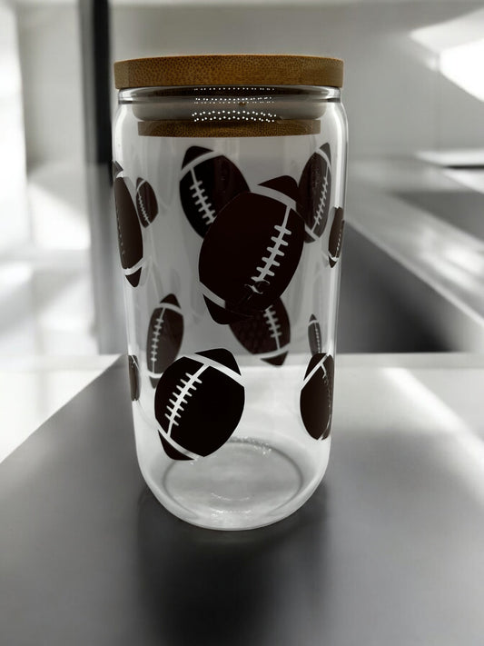 Football Glass Can