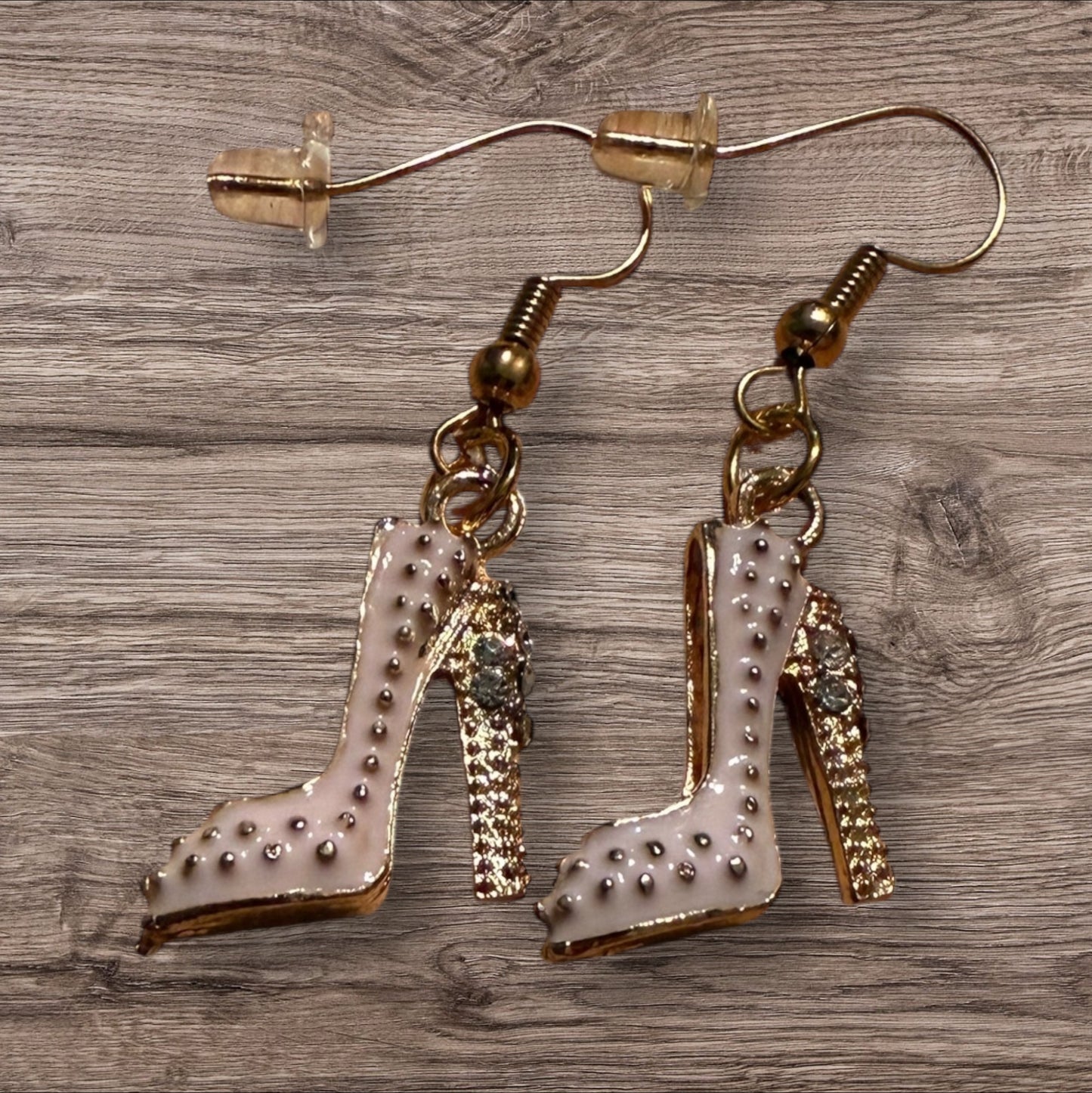 Bling High Heel Earrings