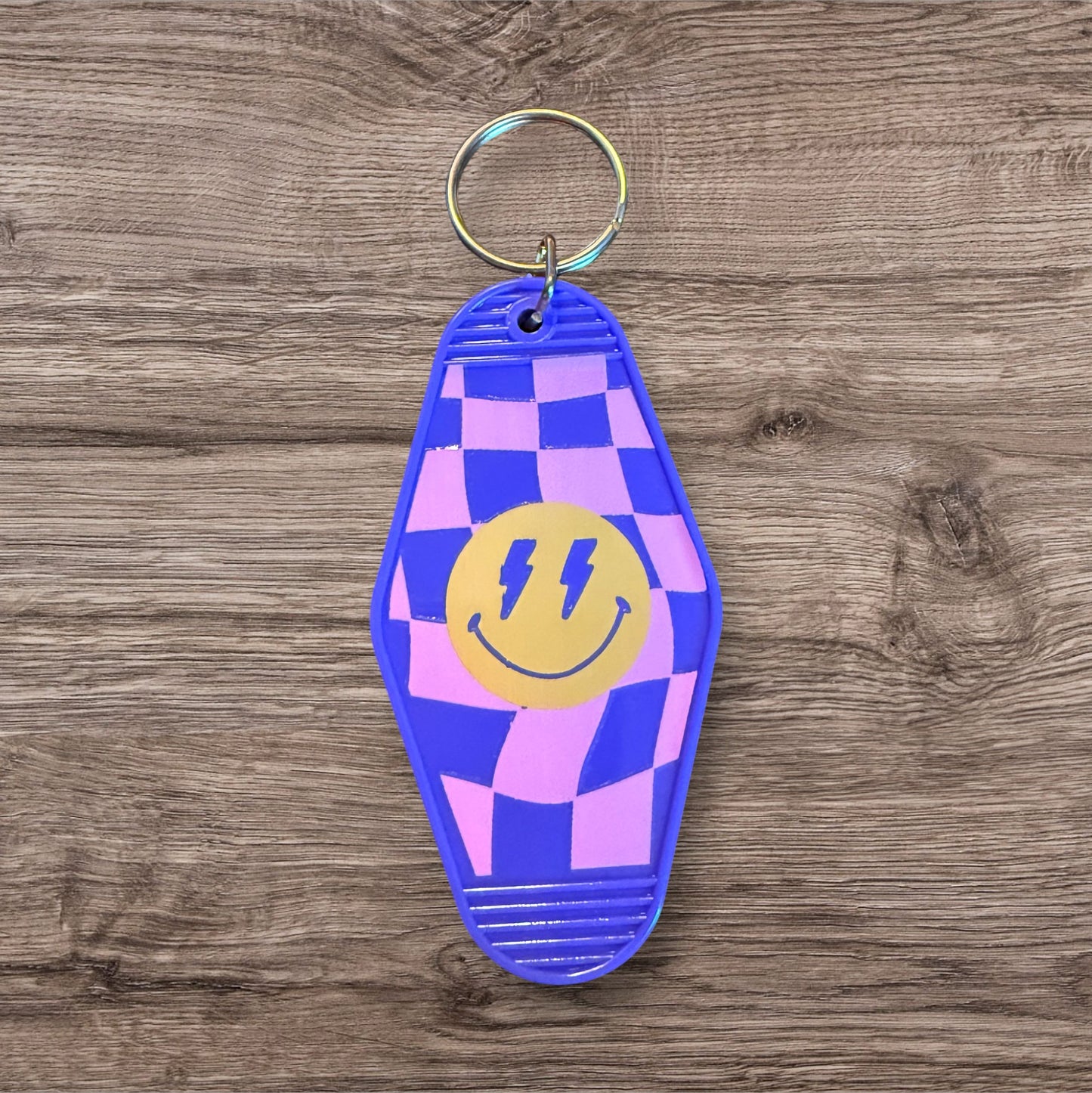 Purple Hotel Keychain