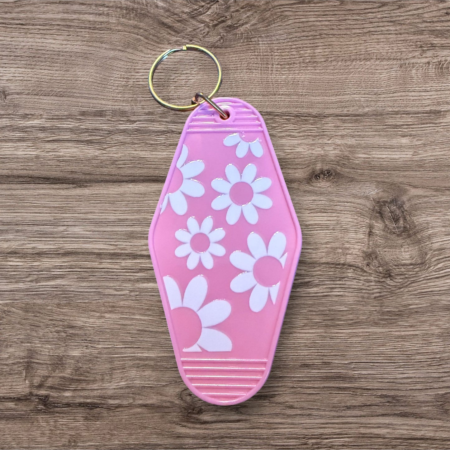 Pink Hotel Keychains
